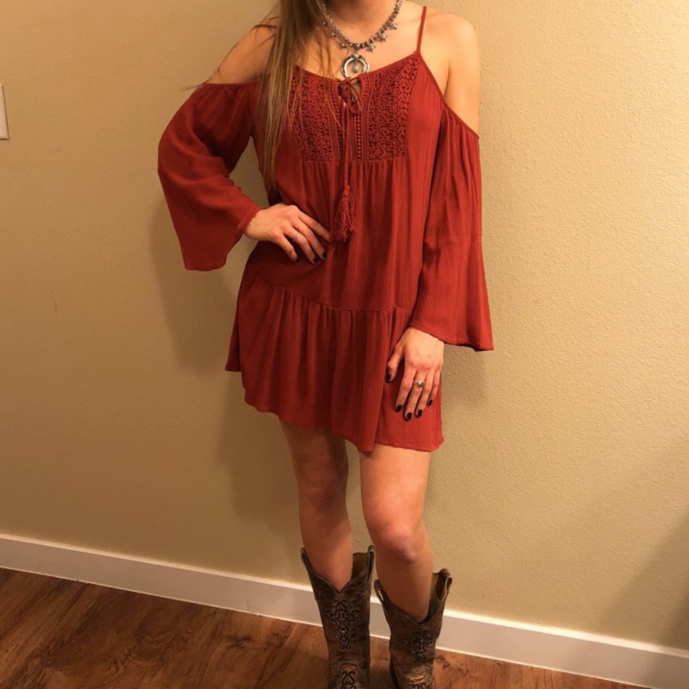 Western boho dress